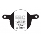 Klocki rowerowe EBC (spiekane) Magura Julie CFA331HH