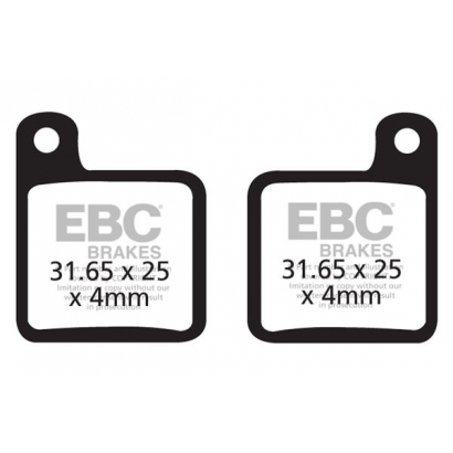 Klocki rowerowe EBC (organiczne) Giant MPH 2001/2005 / MPH2 & MPH3 CFA338
