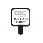 Klocki rowerowe EBC (organiczne wyczynowe) Eberle EM CFA340R