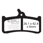 Klocki rowerowe EBC (organiczne wyczynowe) Grimeca System 12 CFA359R
