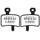 Klocki rowerowe EBC (organiczne) Diatech Anchor & Promax DSK901 CFA364