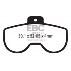Klocki rowerowe EBC (organiczne) Clarke Clim 8 CFA383