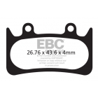 Klocki rowerowe EBC (spiekane) Hope Caliper 6 Piston Mono 6T CFA385HH