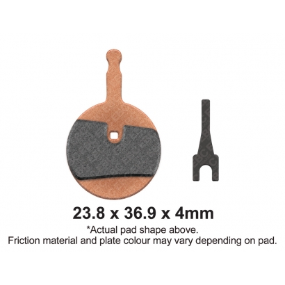 Klocki rowerowe EBC (organiczne wyczynowe) Avid BB5 CFA439R