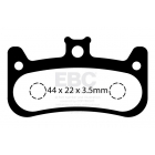Klocki rowerowe EBC CFA735 (organiczne) Formula Cura 4