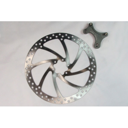 Tarcza hamulcowa rowerowa OVERSIZE EBC z 160mm na 203mm (okrągła) MTBD160-203