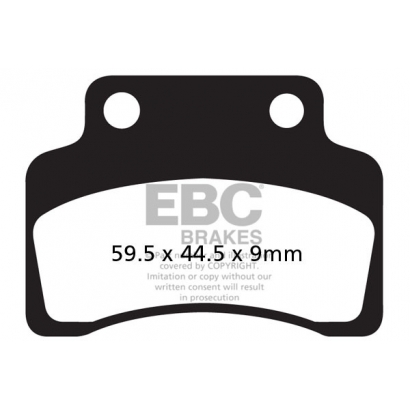 Klocki hamulcowe RIEJU PACIFIC 125 EBC SFA235