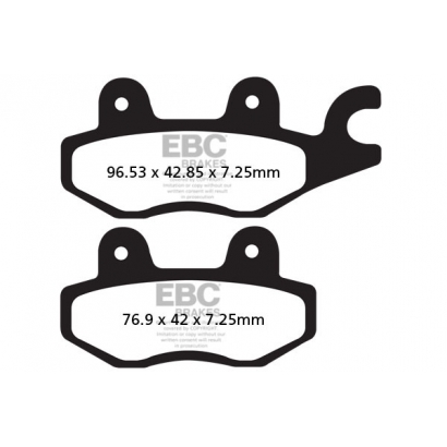 Klocki hamulcowe PEUGEOT VOX 110 EBC SFA635