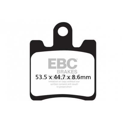 Klocki hamulcowe Suzuki AN 250/400 EBC SFA283/4
