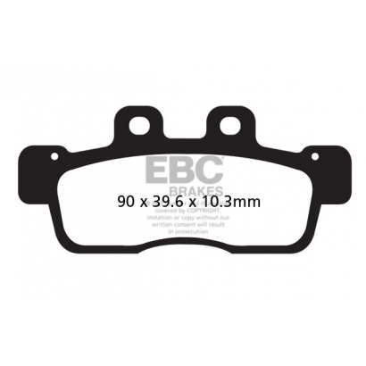 Klocki hamulcowe YAMAHA NCX Cygnus EBC SFA632