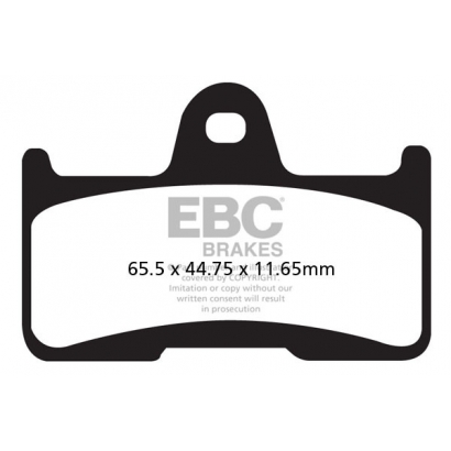 Klocki hamulcowe CF Moto/Quadzilla EBC FA344R
