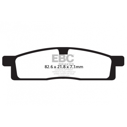 Klocki hamulcowe Yamaha DT 50/YZ 85 EBC FA119R