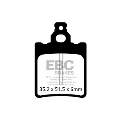 Klocki hamulcowe 60 SX/65 SX EBC FA337R