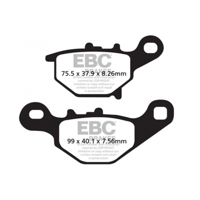 Klocki hamulcowe EBC FA401TT