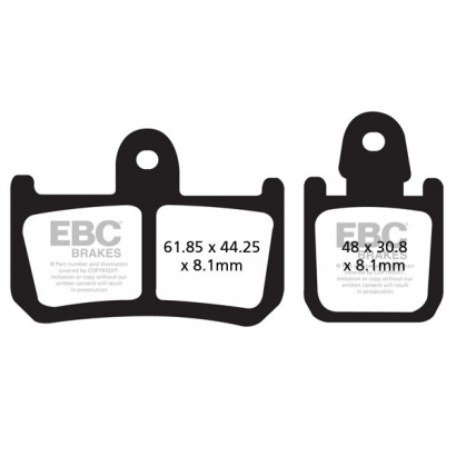 Klocki hamulcowe EBC FA442/4