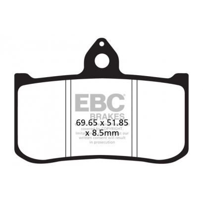 Klocki hamulcowe Honda RS 125/250 EBC FA239