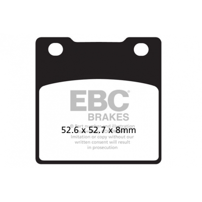 Klocki hamulcowe Kawasaki ZXR 750 EBC FA161