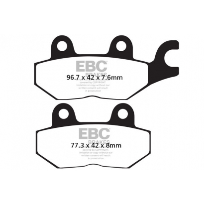 Klocki hamulcowe Triumph Trident 750/900 EBC FA215