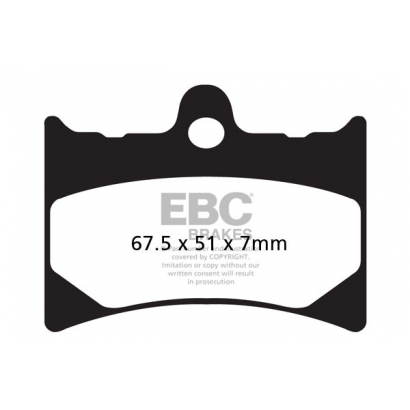 Klocki hamulcowe APRILIA TUONO 125 EBC FA126