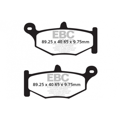 Klocki hamulcowe EBC FA419V