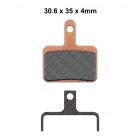 Klocki rowerowe EBC (organiczne) Shimano Deore BR-M515 & BR-M525 Meca 01 And Hydro 03-04 / Tektro Au