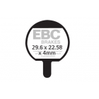 Klocki rowerowe EBC (organiczne) Hayes Sole GX-2 / MX-2 /MX-3 CFA421