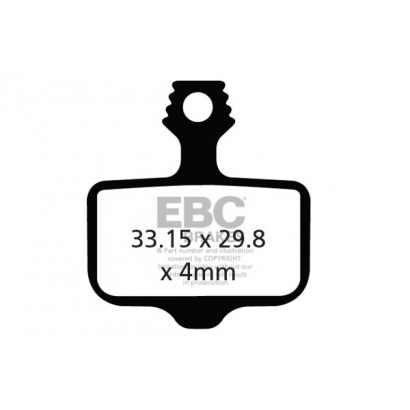 Klocki rowerowe EBC (organiczne wyczynowe) Avid Elixir CFA472R