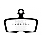 Klocki rowerowe EBC CFA616HH (metaliczne) SRAM Code / Guide RE