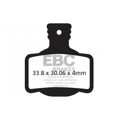 Klocki rowerowe EBC CFA619 (organiczne) Magura MT 2/4/6/8