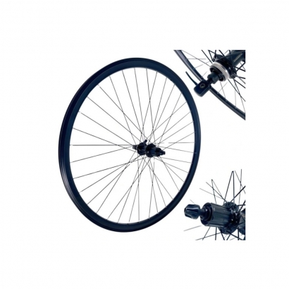 Koło 27,5'' tył piasta Shimano QR Disc pod kasetę czarne