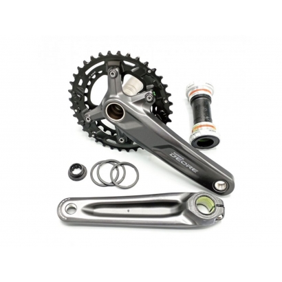 Korba 10b Shimano DEORE FC-M4100-2 175mm 36x26 + suport