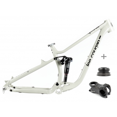 Rama alu fullsuspension Lee Cougan Quest 29" rozmiar L Boost 160mm szara