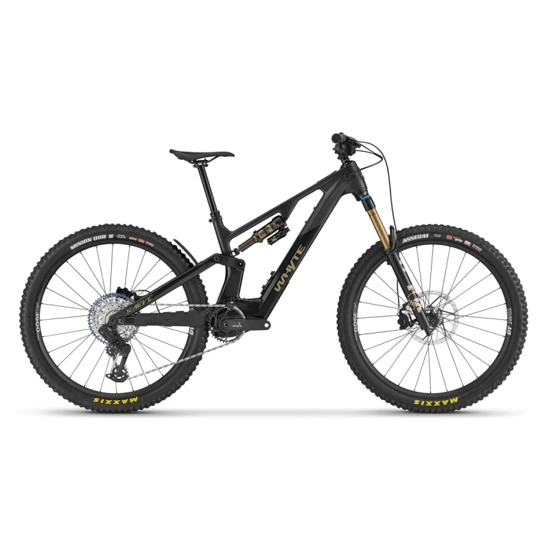 WHYTE Karve 160 RSX Gloss Black, Matt Black with Gold (AWEKARRSX)