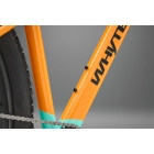 WHYTE Secta S Gloss coral orange with turquoise (AWSECS)