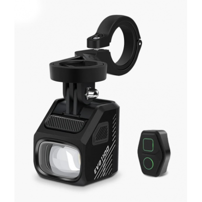 Lampka przednia MAGICSHINE EVO 1100 BLACK, 1100 lumenów, Czarna, Z Uchwytem