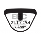 Klocki rowerowe EBC (organiczne) Diatech Kinetic Nifon Mechanical Caliper CFA285