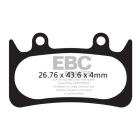 Klocki rowerowe EBC (organiczne wyczynowe) Hope Caliper 6 Piston Mono 6T CFA385R