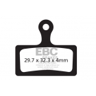 Klocki rowerowe EBC (organiczne) Shimano XTR 2011(M985) CFA614