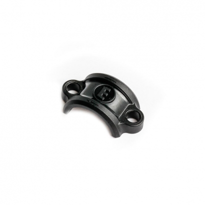 Handlebar clamp Carbotecture®, matt black, without screws (PU 1 piece)