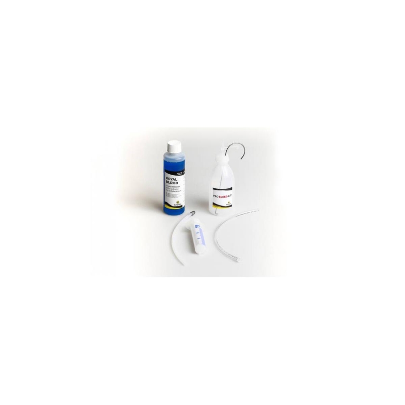Professional bleed kit FR/NL , (for disc and rim brakes), Contents: Syringe, tubing with EBT filling plug, tubing with thread at