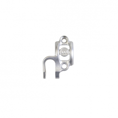 Handlebar clamp Shiftmix 1+2, right, for Shimano I-Spec I+II, silver (PU 1 piece)