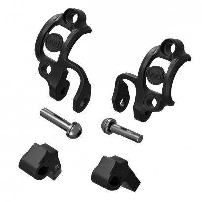 Handlebar clamp Shiftmix 4 set, for Shimano I-Spec EV, black (1x left, 1x right)
