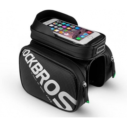 Torba rowerowa na ramę RockBros pod smartfon 5,8 + sakwy boczne Rockbros - 1