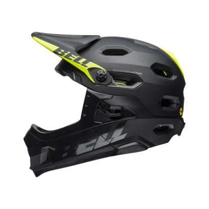 Kask full face BELL SUPER DH MIPS SPHERICAL matte gloss black roz. S (52–56 cm) (NEW)