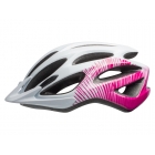 Kask mtb BELL COAST JOY RIDE gloss white cherry fibers roz. Uniwersalny (50–57 cm) (DWZ)