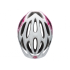 Kask mtb BELL COAST JOY RIDE gloss white cherry fibers roz. Uniwersalny (50–57 cm) (DWZ)