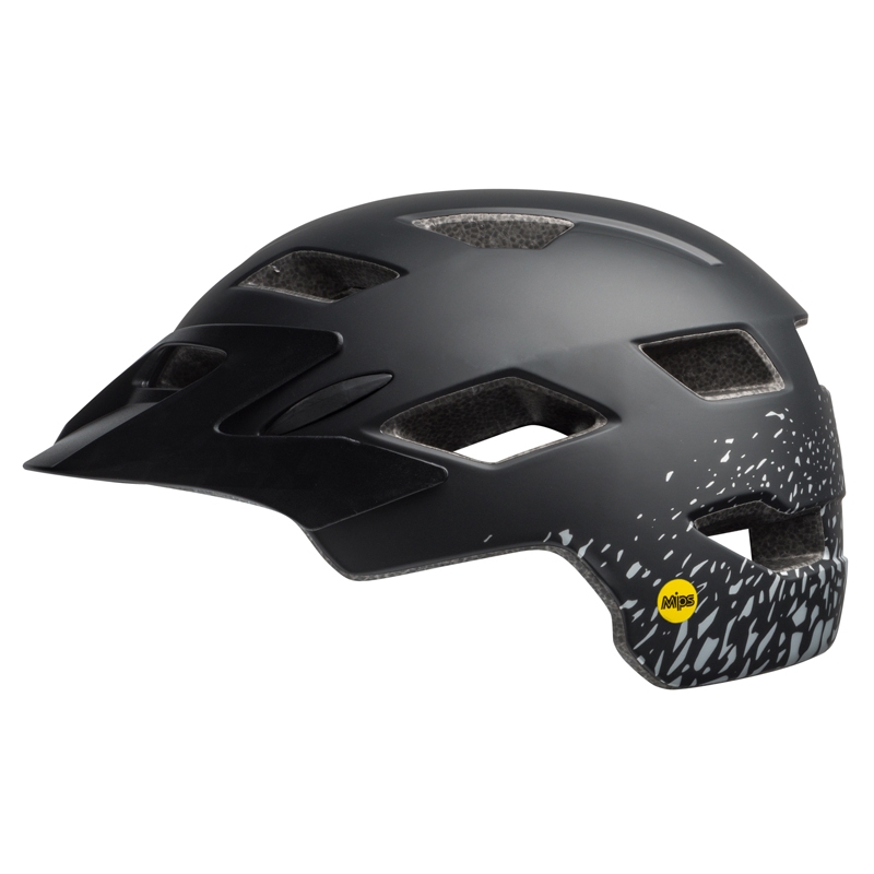 Kask juniorski BELL SIDETRACK MIPS matte black silver fragments roz. Uniwersalny (50–57 cm) (NEW)