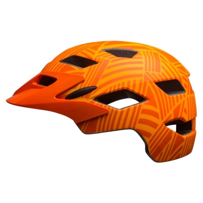 Kask juniorski BELL SIDETRACK matte tang orange seeker roz. Uniwersalny (50–57 cm) (DWZ)