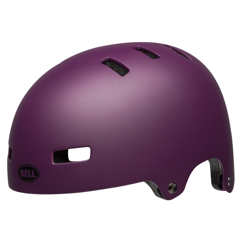 Kask juniorski BELL SPAN matte plum roz. S (51–55 cm) (DWZ)