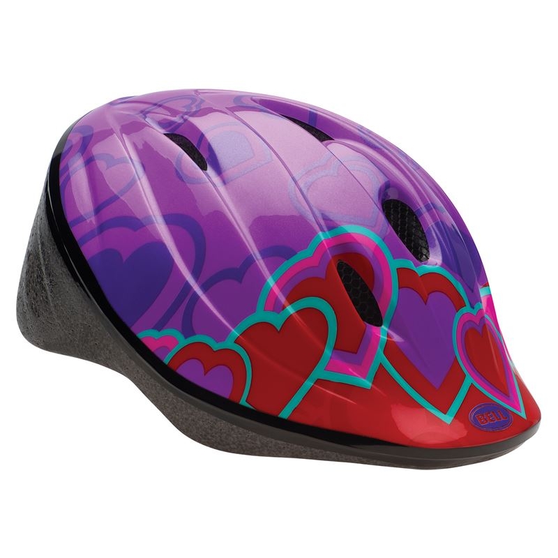 Kask dziecięcy BELL BELLINO heart color block roz. S (52–56 cm) (DWZ)